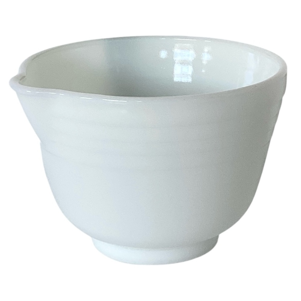 Hamilton Beach Pyrex Milk Glass Mixing Bowl Vintage